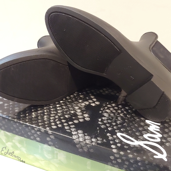 Sam Edelman Tinsley Black Rain Boots Size 8 / 38 - Picture 3 of 6